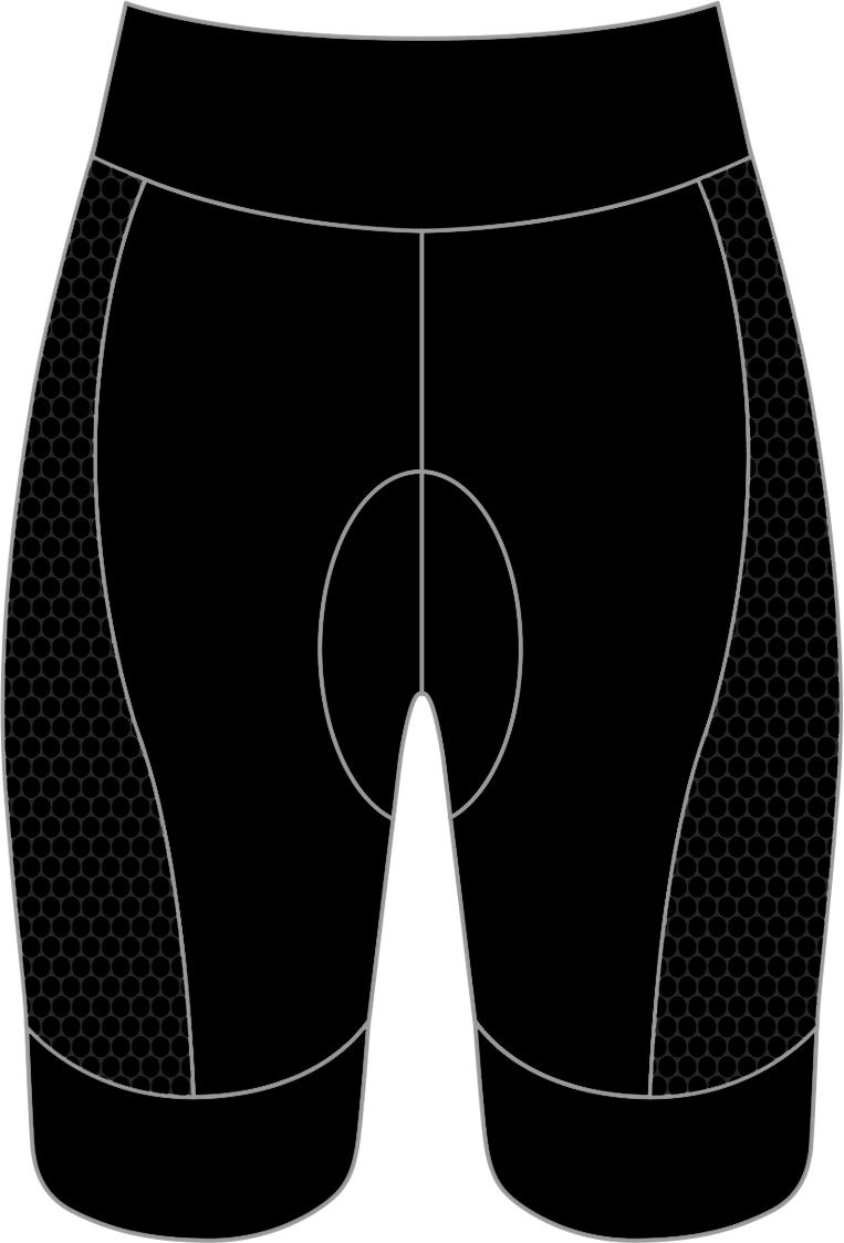 TEAM CLASSIC 2.0 Damen-Bundhose / schwarz / 3XL