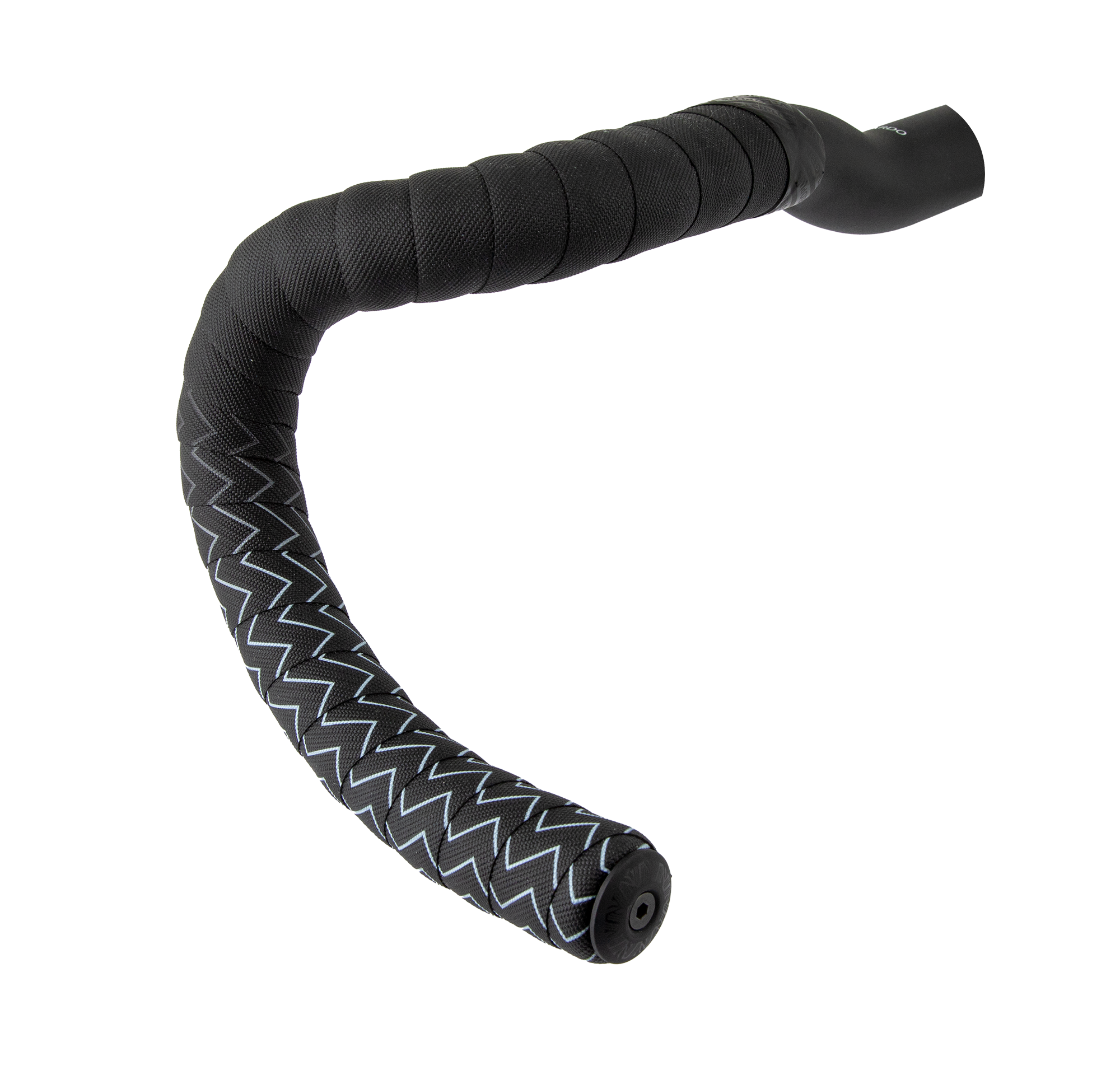 HEBMI Design-Lenkerband / schwarzweiss