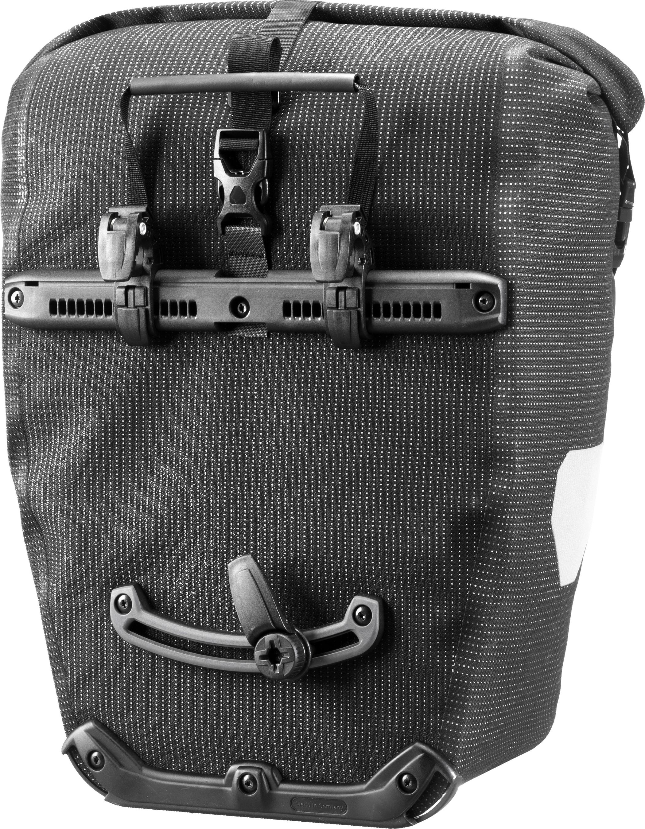 BACK-ROLLER HIGH VISIBILITY Hinterradtasche (Single) / black reflective / 20 L
