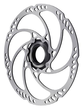 MDR-C Centerlock f. Steckachsen / silber / 160mm