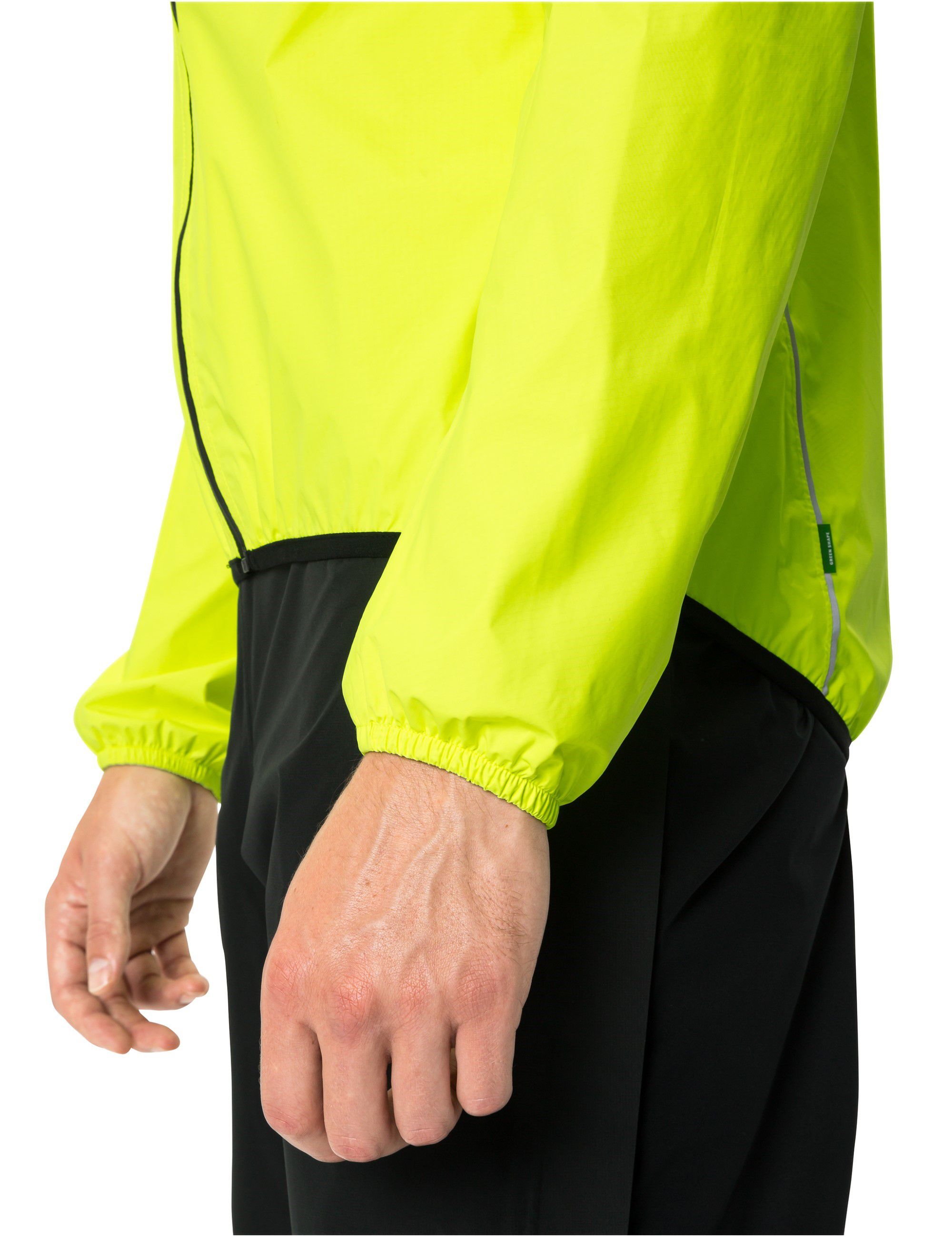 DROP III Herren-Regenjacke / neon yellow / 3XL