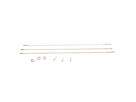 Spoke and Nipple 258mm CX-Ray Straight Pull Qty 3 / silver