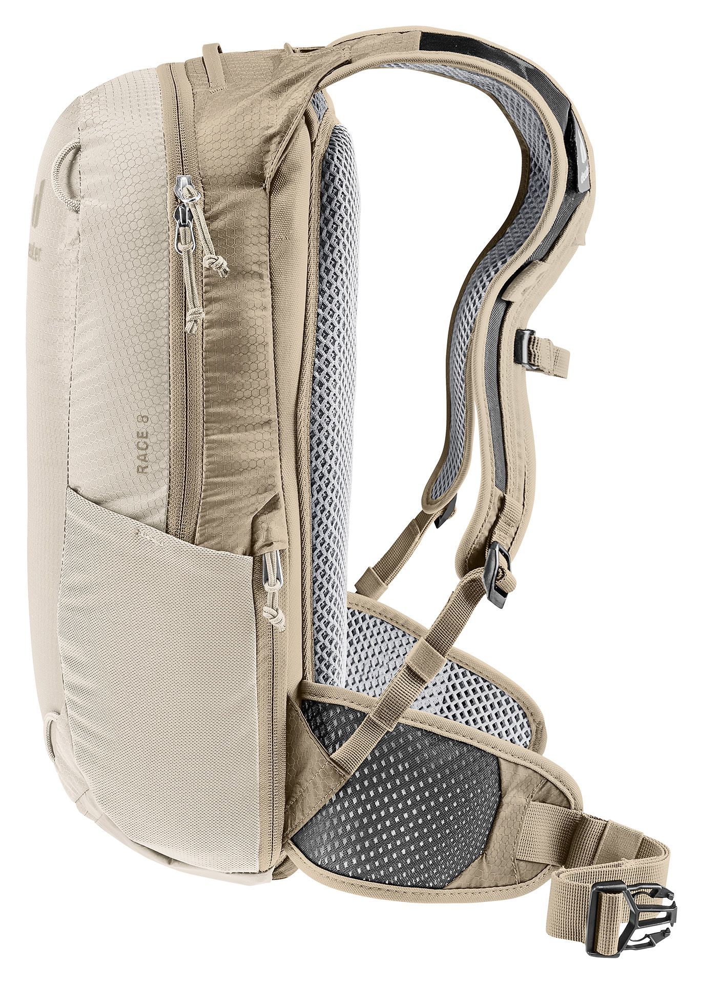 RACE 8 Rucksack / alu-greystone / 8l