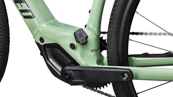 TURBO CREO 2 E5 COMP E-Gravelbike / gloss pistachio / 49 CM