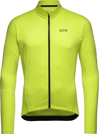 C3 THERMO Herren-Thermo-Langarmtrikot / neon yellow / M