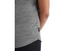 SPHERE II Damen-Merino-Kurzarmshirt / metro hthr / M