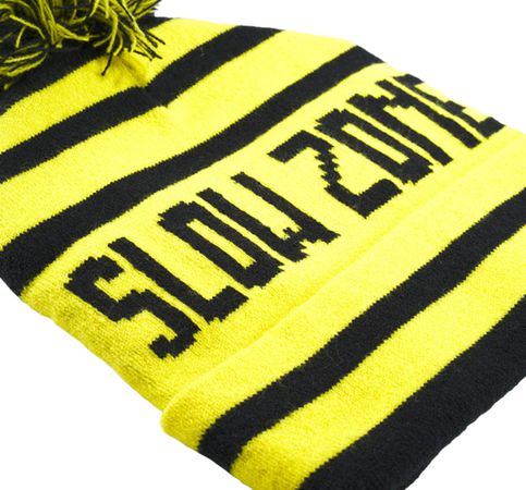 Slow Zone Pom Pom Beanie