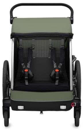 COURIER Kinderanhänger / Vintage Grün