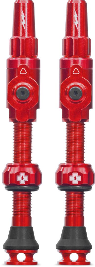 Tubeless Valves Big Bore Lite / Red / 75 mm