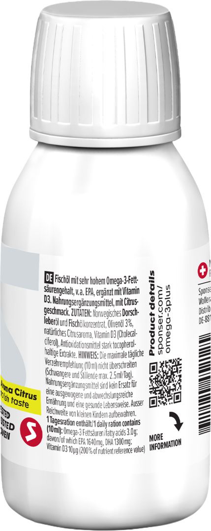 Omega-3 Plus, CITRUS (150 ml = 154.3g)