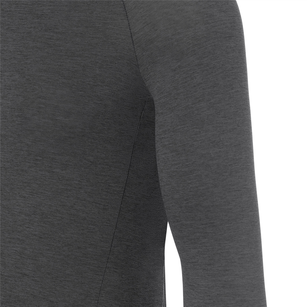NEW ROAD Herren-Gravel-Langarmtrikot / charcoal heather / XXL
