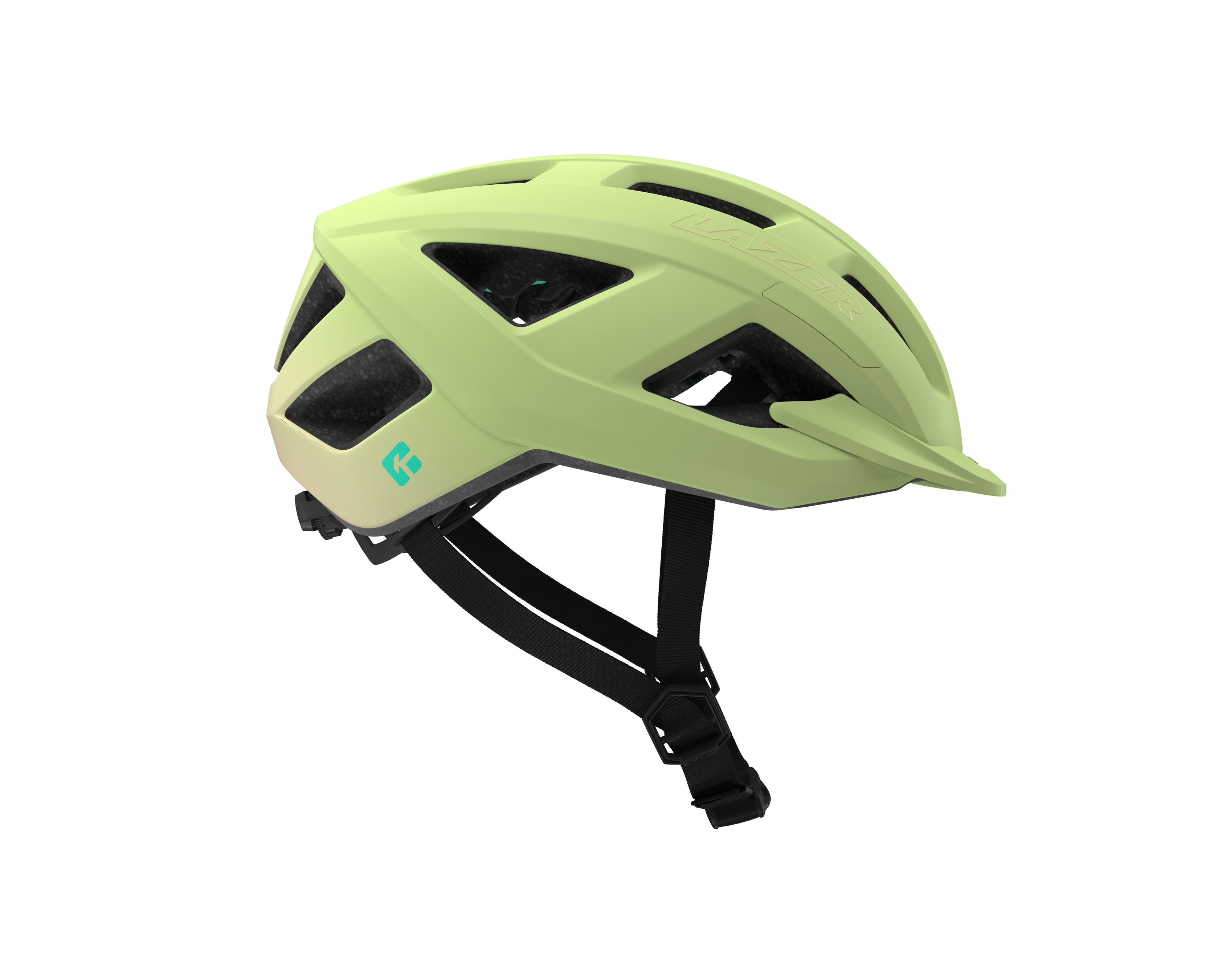 LAZER Unisex Road Cerro KinetiCore Helm / matte green mango / L