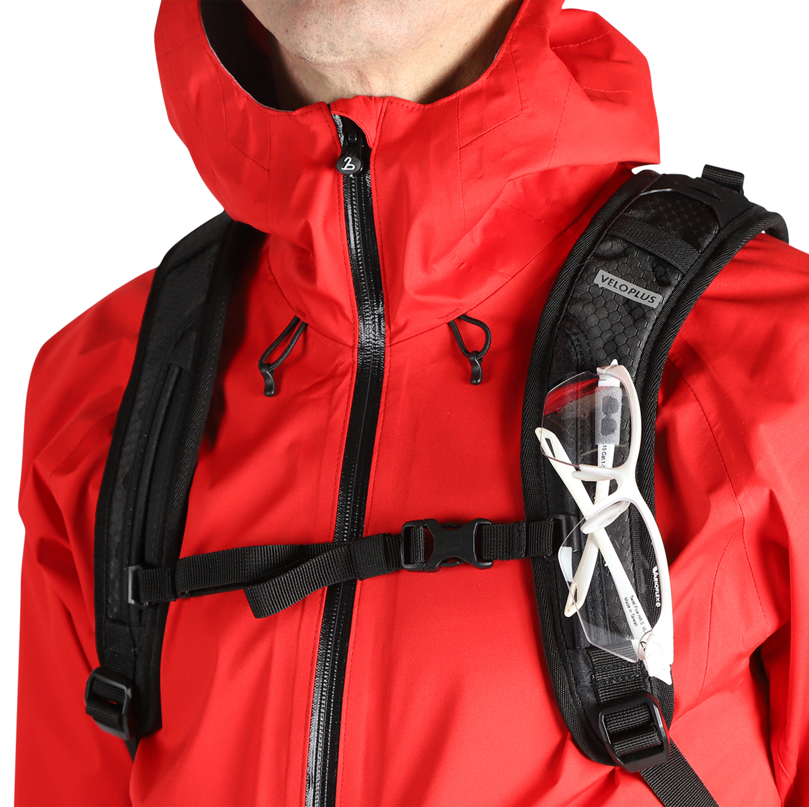 YAK Rucksack 19 + 5 Liter / schwarz grau / 19+5L