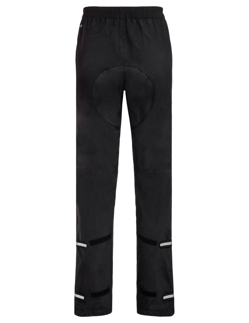 YARAS III SHORT Herren-Regenhose in Kurzgrösse, Schwarz/S