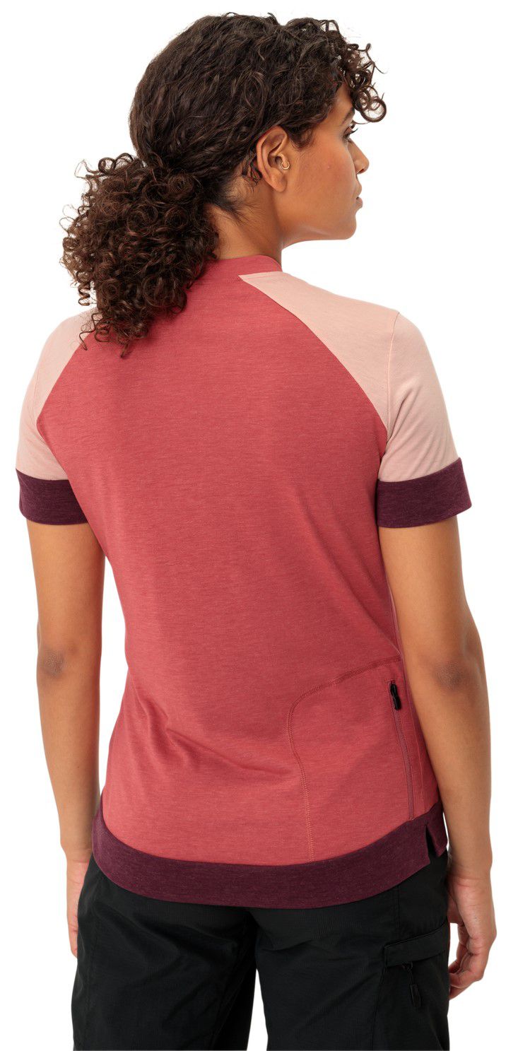 ALTISSIMO Q Damen-Kurzarmtrikot / brick / 40
