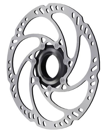 MDR-C Centerlock f. Steckachsen / silber / 160mm