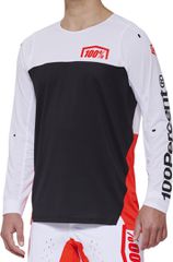 R-CORE-X Long Sleeve Jersey / white/red / L