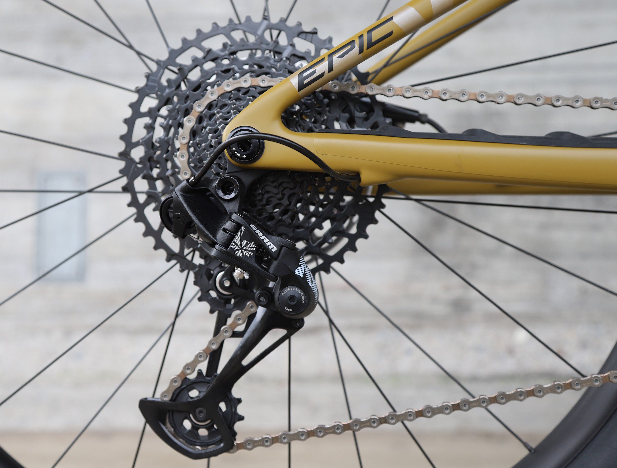 EPIC EVO MTB Fully / satin harvest gold black / L