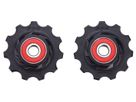 ROLLERBOYS BDP-12 Wechselrollen mit Keramiklager, 11 Zähne / schwarz / 11 Zähne