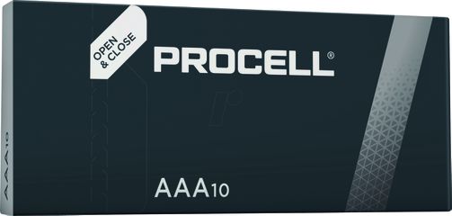 Batterie Procell Constant Micro MN2400 LR03 1.5V offen