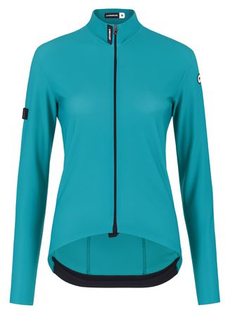UMA GT SPRING FALL C2 Damen-Langarmtrikot / turquoise green / L