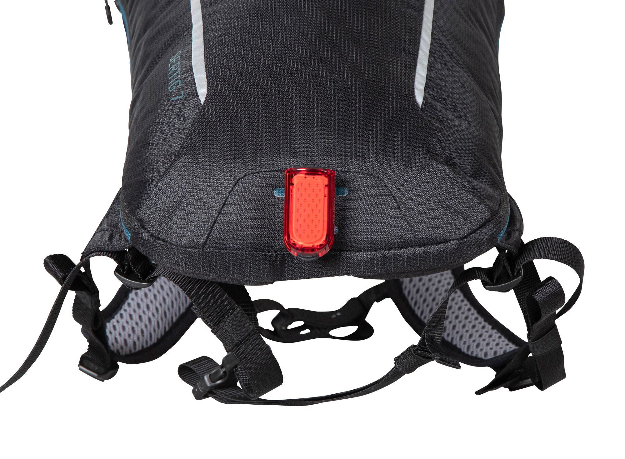 SERTIG 7 Rucksack, 7l / schwarz/petrol / 7l