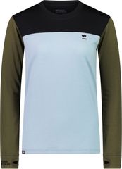YOTEI BF Damen-Merino-Langarmshirt / riverbed / XL