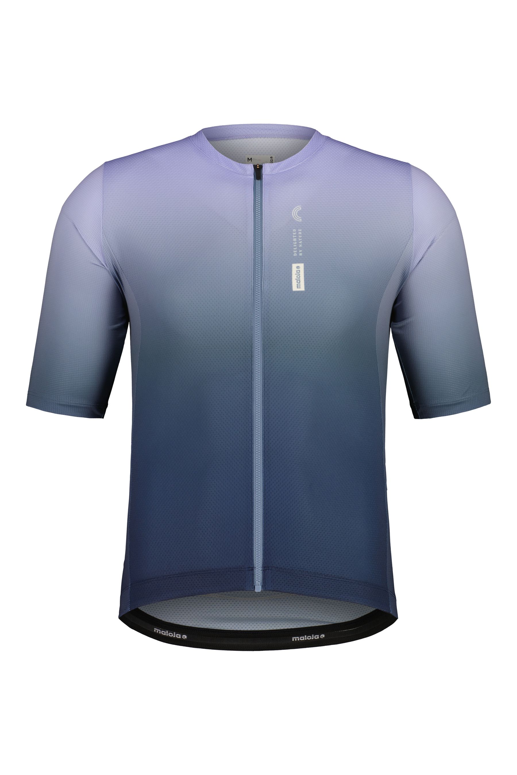 MAHLAMM Herren-Kurzarmtrikot / dusty blue / XL