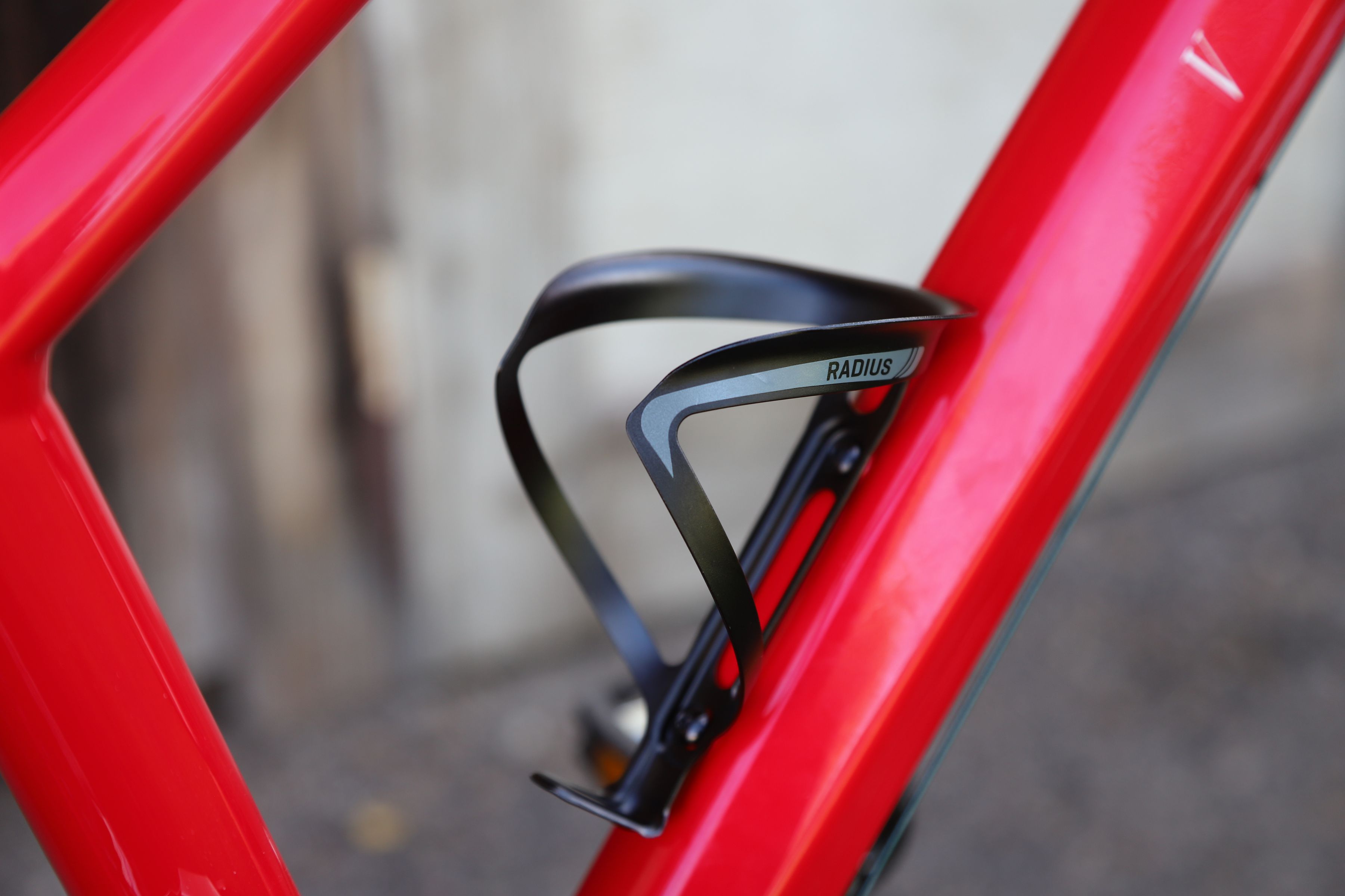 RADIUS Bidonhalter Alu / schwarz