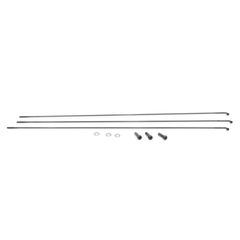 Spoke and Nipple 304mm CX-Sprint J-Bend Qty 3 / black