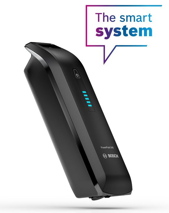 Bosch Rahmenakku PowerPack BBP35YY / schwarz / BBP3551, 14.4 Ah, 545 Wh, 338x93x81 mm, 3000 g