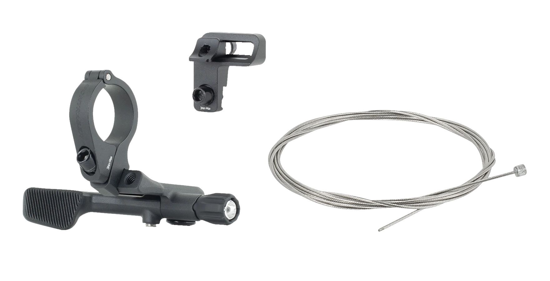 LINE ELITE DROPPER STEALTH Remote Hebel / schwarz