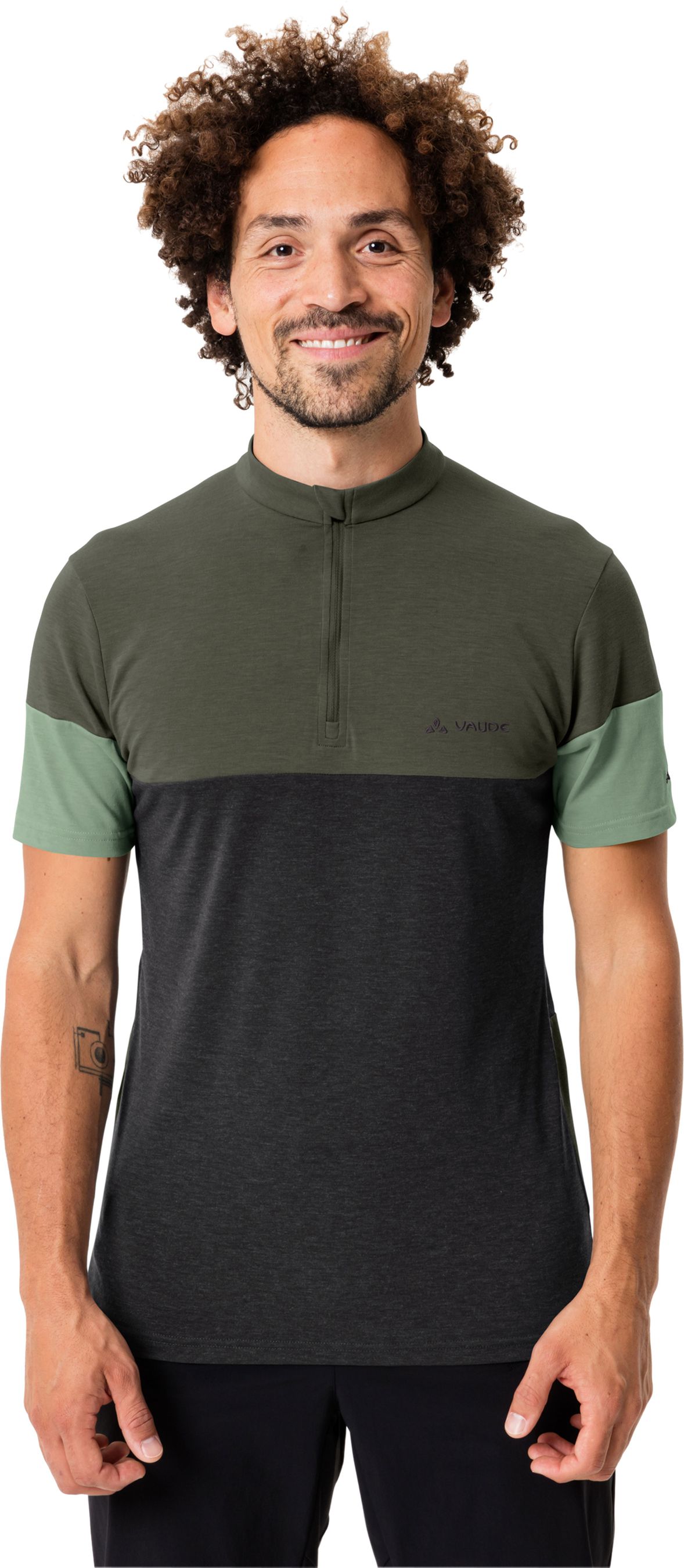 ALTISSIMO II Herren-Kurzarmtrikot / khaki / XXL