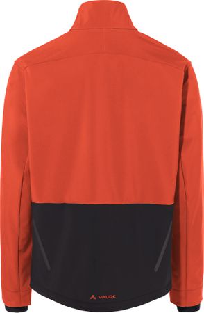 QIMSA PRO Herren-Softshelljacke / glowing red / S