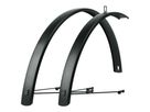 EDGE AL (28") Schutzblechgarnitur / schwarz matt / 28" 50mm