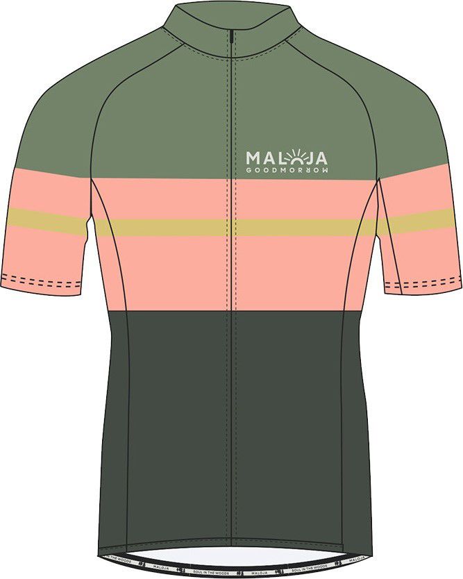 MADRISAM Damen-Kurzarmtrikot / deep forest / S