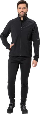 WINTRY IV Herren-Softshelljacke / black / L