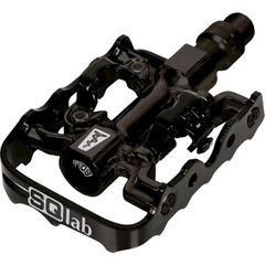510 HYBRID Kombipedale / schwarz / L +8mm
