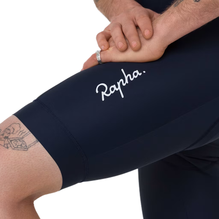 CORE Herren-Trägerhose / dark navy/white / L