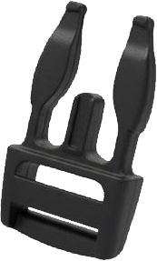 Buckle DuraFlex (Thin straps) / black