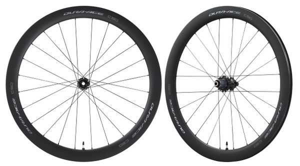 Road Radsatz Dura-Ace WH-R9270-C50 Tubless Disc / Schwarz / Laufradsatz, 12 mm/12 mm, 100mm/142mm, 12