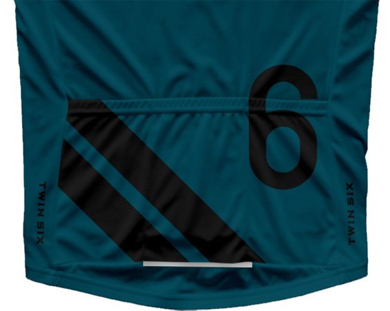 THE DELUXE Herren-Kurzarmtrikot / blue / XL