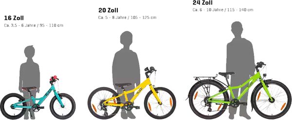FLiZZi 24 RIEMEN EQ Kindervelo / blau / 24 ZOLL