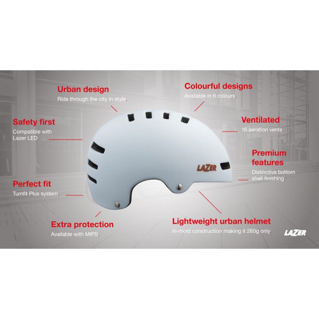ARMOR 2.0 Velohelm / matte white / S (52-56 cm)