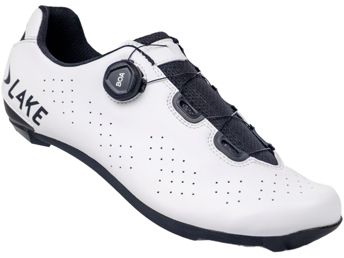 CX178X Rennveloschuhe / white/black / 44 (breite Passform)