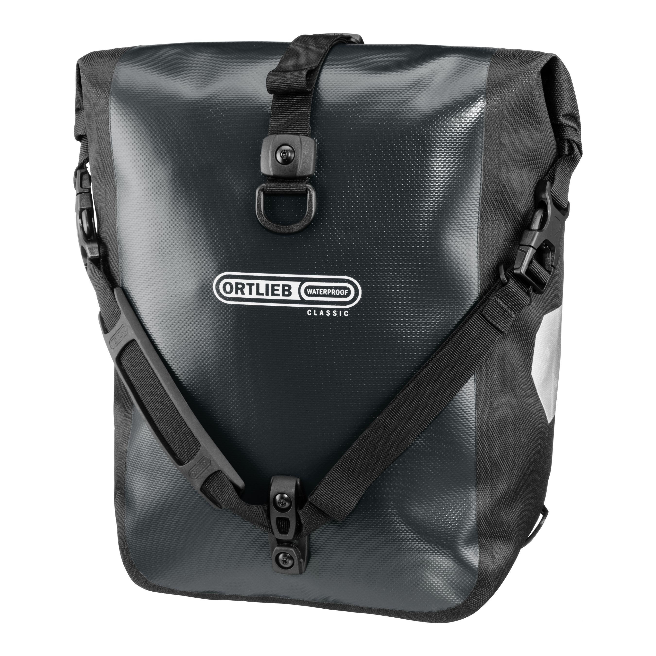 SPORT-ROLLER Universaltaschen (Duo) / asphalt - black / 2x14.5