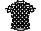 THE QOM Damen-Kurzarmtrikot / black/pink / XL