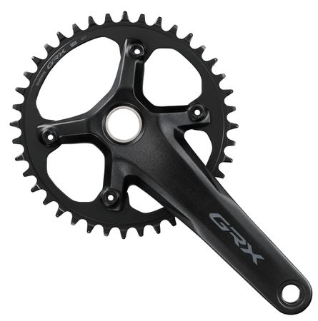 Kettenradgarnitur GRX FC-RX610 Single / schwarz / 175mm / 38 Zähne