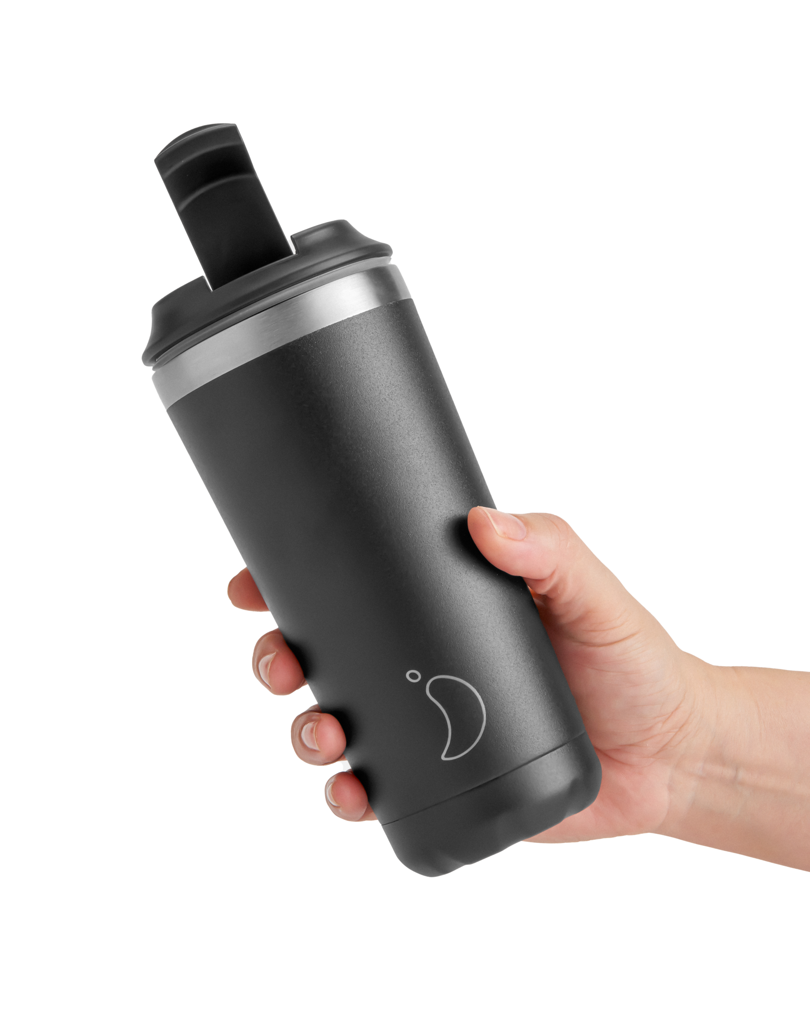 Chilly's Original Coffee Cup 500ml / Monochrome Black
