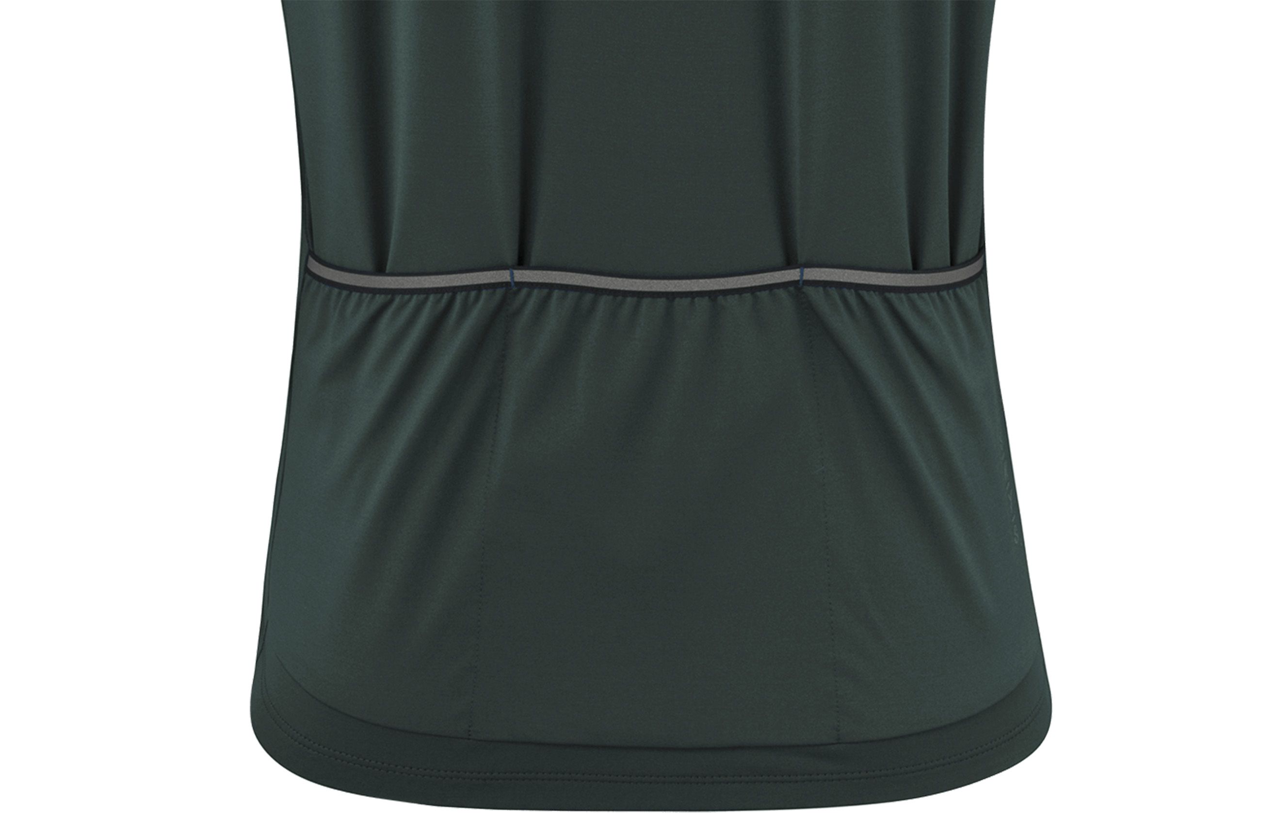 SKYS CLEAR MID FZ Herren-Kurzarmtrikot / forest / 60